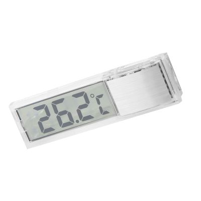 Electronic Aquarium Thermometer with 3D LCD and Transparent Design