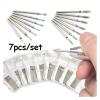 LZZYFPX 7-Piece Professional Diamond Nail Drill Bit Set view 2