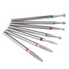 LZZYFPX 7-Piece Diamond Nail Drill Bit Set, Green view 1