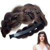 Braided Fishbone Headband with Teeth for Women view 1