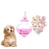 GRIRIW Dog Birthday Party Hat and Bib Set view 3