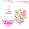 GRIRIW Dog Birthday Party Hat and Bib Set view 4