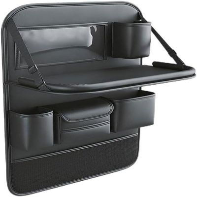 OTYKPXNV Car Backseat Organizer for Hyundai Tucson 2015–2018 with Folding Tray