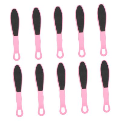 10-Piece Double-Sided Pedicure File for Removing Calluses