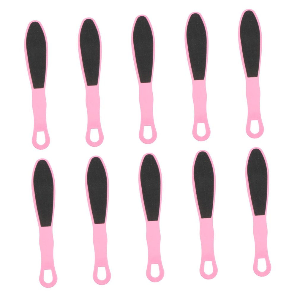 10-Piece Double-Sided Pedicure File for Removing Calluses