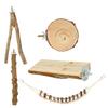 Wooden Perches for Bird Cages with Smooth Surface view 1