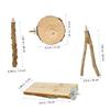 Wooden Perches for Bird Cages with Smooth Surface view 4