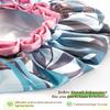 mikimini Women's Reusable Shower Caps, Tropical, Medium, 2-Pack view 3