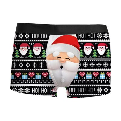 Colorful Men's Christmas Boxers