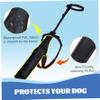 NIDONE Dog Tail Protector, Anti-Lick Wound Cover, Open-End Oxford Fabric, Black, L view 2