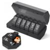 Yaklim 7-Day Pill Organizer, 4 Compartments per Day, Extra-Large Compartments view 1