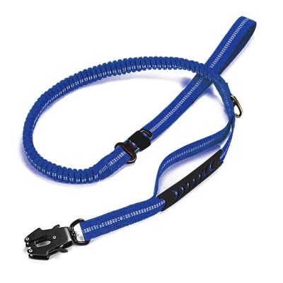 YHAILI Adjustable Reflective Elastic Shock-Absorbing Dog Leash