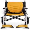 PNAJFUEL Foldable Self-Propelled Aluminum Wheelchair with Safety Belt, 36 Small-Wheel Rotation view 3