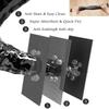 Non-Slip Dog Bowl Mat, Waterproof Absorbent Pet Feeding Mat, Dark Gray, 60 x 90 cm view 2