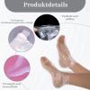 100 Disposable Clear Plastic Foot Masks view 3