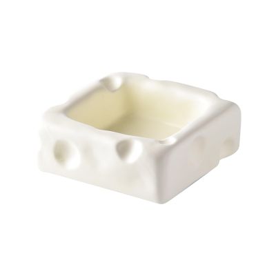 YIORYO White Ceramic Pet Bowl, Non-Slip Dog Food and Water Bowl