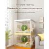 Panoramic Hamster Cage with Front-Opening Door, 45 x 45 x 75 cm view 2