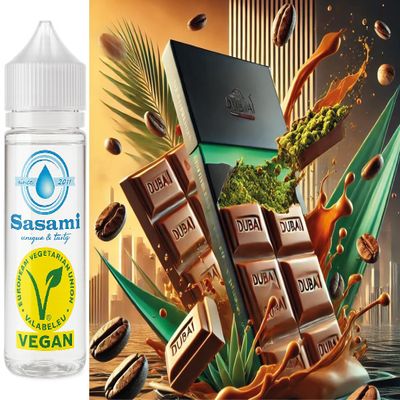 Chocolate Dubai Midnight Caravan - Coffee Flavor Concentrate - Vegan - Sasami - 10 ml