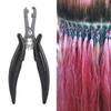Hair Extension Pliers, Stainless Steel with Integrated Spring, for Micro-Nano Ring Extensions view 1