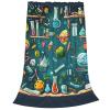 Ultra-Soft Flannel Blanket with Cartoon Science Pattern, 40 x 30 in view 2