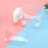 Saluaqui Sheep-Shaped Flosser Holder, Cotton Swab Storage Box with Removable Dust Cover, Holder for Cotton Swabs, Toothpicks, and Needles (WHITE) view 2