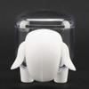 Saluaqui Sheep-Shaped Flosser Holder, Cotton Swab Storage Box with Removable Dust Cover, Holder for Cotton Swabs, Toothpicks, and Needles (WHITE) view 4