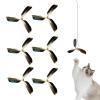 6-Piece Interactive Cat Feather Toy Replacement Set view 1