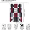 Blackout Curtains for Boys' Bedroom, Moose Pattern, 3D HD Print, 2-Piece Set, 140 x 160 cm view 2
