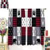 Blackout Curtains for Boys' Bedroom, Moose Pattern, 3D HD Print, 2-Piece Set, 140 x 160 cm view 3