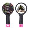 Happy Halloween Horror Castle Salon Detangling Hair Brush with Cushion Base view 1