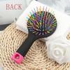 Happy Halloween Horror Castle Salon Detangling Hair Brush with Cushion Base view 3