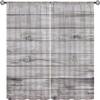 Kids' Room Blackout Curtains, Retro Wood Plank 3D Pattern, 2-Piece Set, 183 × 214 cm view 1