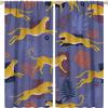 Leopard Print Blackout Thermal Curtain, 220 x 215 cm view 1