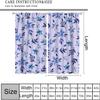 3D Blackout Curtain with Floral Plants, 220 x 215 cm view 2