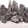 AquaOne Mini Landscape Stones I Seiryu Natural Stones I Aquascaping Rock I Pagoda Background Decoration I Gray (100-500g) view 1