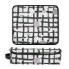 FRODOTGV Hair Tools Travel Bag with Minimalist Stripes and Tiny Dots view 3