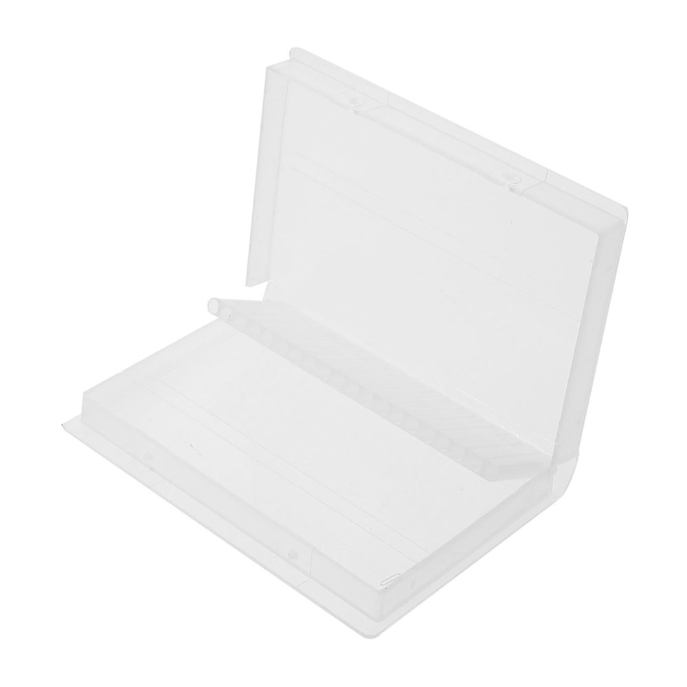 NULYLU Nail Drill Bit Organizer with 20 Compartments