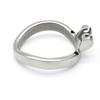 Peadxuno Small Male Chastity Cage, 304 Stainless Steel, with 3 Ring Sizes view 4