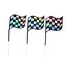 18 Paper Racing Flag Cake Toppers view 1