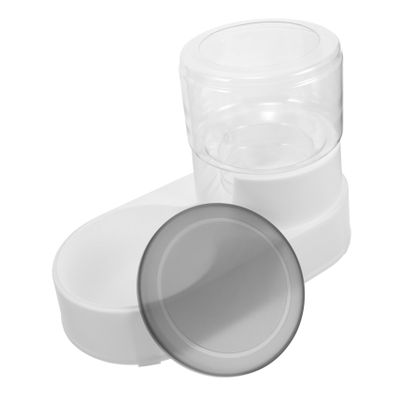 Automatic Pet Feeder, Shatterproof, White