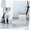 Automatic Pet Feeder, Shatterproof, White view 3