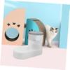 Automatic Pet Feeder, Shatterproof, White view 4