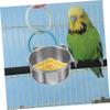 Happyyami Hanging Food and Water Bowl for Birds view 3