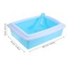 BESPORTBLE Pet Cat Litter Box with Scoop, Semi-Enclosed view 2