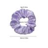 Wambere 8-Piece Women's Satin Hair Ties, Pink B view 2