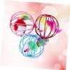 Happyyami 3-Piece Caged Ball Set with Toy Mouse for Cats view 3