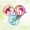 Happyyami 3-Piece Caged Ball Set with Toy Mouse for Cats view 4