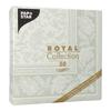 PAPSTAR ROYAL Collection Napkins 40 x 40 cm Jade Green “Ornaments,” 50 Count view 2
