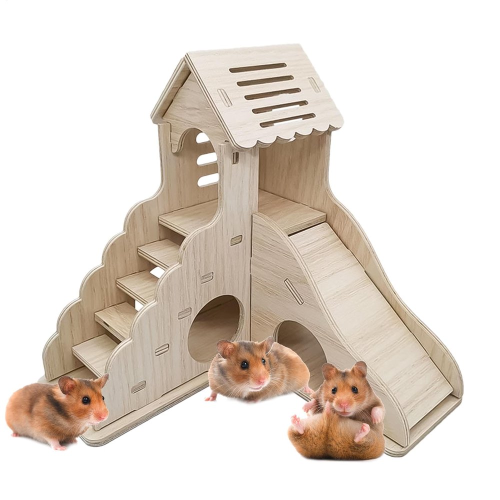 Hamster Houses and Small Animal Hideouts, Multi-Purpose Chinchilla House