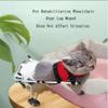 XLDZ Adjustable 2-Wheel Pet Wheelchair for Small Dogs, Cats, Rabbits and Disabled Pets (Motley-M) view 4
